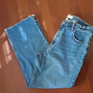 Abercrombie & Fitch Curve Love High Rise 90s Relaxed Jean 16 Short